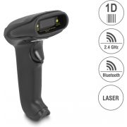 Delock 90564 barcodescanner 1D-laser voor 2,4 GHz, Bluetooth of USB