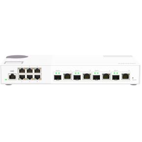 QNAP QSW-M2106-4C netwerk- Managed L2 2.5G Ethernet (100/1000/2500) Wit netwerk switch