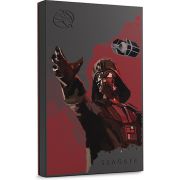 Seagate Game Drive Darth Vader© Special Edition FireCuda externe harde schijf 2000 GB Zwart, Rood