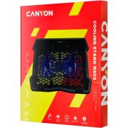 Canyon-NS03-notebook-cooling-pad-39-6-cm-15-6-1000-RPM-Zwart