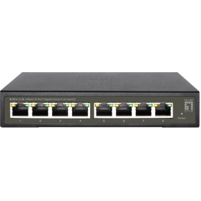 LevelOne GES-2108 netwerk- Managed L2 Gigabit Ethernet (10/100/1000) Zwart netwerk switch
