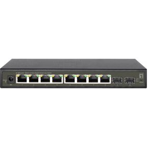 LevelOne GES-2110 netwerk- Managed L2 Gigabit Ethernet (10/100/1000) Zwart netwerk switch
