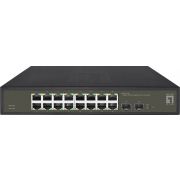 LevelOne-GES-2118-netwerk-Managed-L2-Gigabit-Ethernet-10-100-1000-Zwart-netwerk-switch