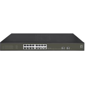LevelOne GES-2118P netwerk-switch Managed L2 Gigabit Ethernet (10/100/1000) Power over Ethernet (PoE