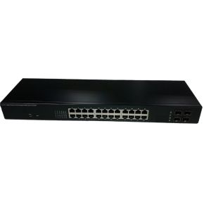 Longshine LCS-GSP9428 netwerk-switch Managed Gigabit Ethernet (10/100/1000) Power over Ethernet (PoE