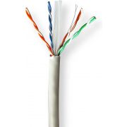 Nedis CCBG8525GY100S netwerkkabel Grijs 100 m Cat6 U/UTP (UTP)