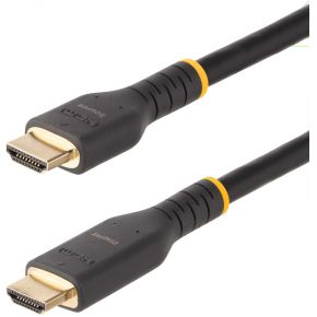 StarTech.com 10m Actieve HDMI Kabel met Ethernet - HDMI 2.0 4K 60Hz UHD - Robuuste HDMI Kabel met Ar