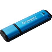 Kingston-Technology-IronKey-VP50-USB-flash-drive-128-GB-USB-Type-C-3-2-Gen-1-3-1-Gen-1-Zwart-Blau