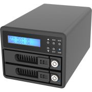 Raidon GR3680-BA31 disk array Desktop Zwart