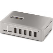 StarTech.com 10G8A2CS-USB-C-HUB interface hub USB 3.2 Gen 2 (3.1 Gen 2) Type-C 10000 Mbit/s Grijs
