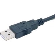 Equip-133391-seri-le-kabel-Zwart-1-5-m-USB-Type-A-DB-9