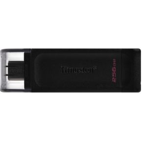 Kingston Technology 70 USB flash drive 256 GB USB Type-C 3.2 Gen 1 (3.1 Gen 1) Zwart