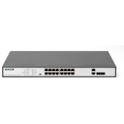 Digitus-DN-95342-1-netwerk-Unmanaged-Fast-Ethernet-10-100-1U-Zwart-Zilver-netwerk-switch