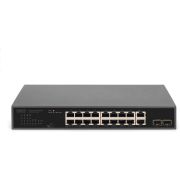 Digitus-DN-95358-netwerk-Unmanaged-Gigabit-Ethernet-10-100-1000-1U-Zwart-netwerk-switch
