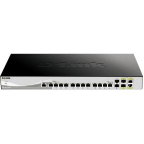 D-Link DXS-1210-16TC/E netwerk-switch Managed L2 10G Ethernet (100/1000/10000) Grijs