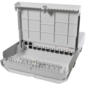 Mikrotik netFiber 9 Gigabit Ethernet (10/100/1000) Power over Ethernet (PoE) Wit netwerk switch