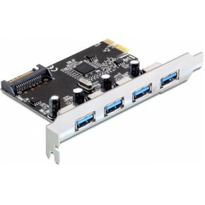 Delock 89297 4xUSB3.0 PCI-E kaart