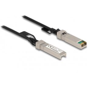 DeLOCK 84204 InfiniBand-kabel 2 m SFP+ Zwart, Zilver