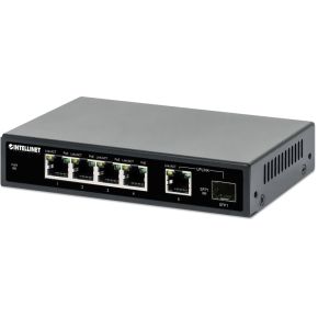 Intellinet 561822 netwerk- Gigabit Ethernet (10/100/1000) Power over Ethernet (PoE) Zwart netwerk switch