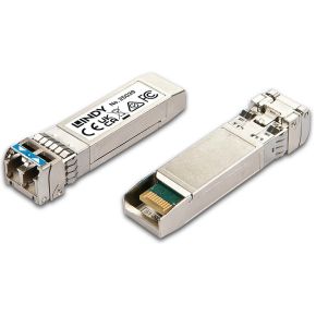 Lindy 25039 netwerk transceiver module Vezel-optiek 10000 Mbit/s SFP+ 1310 nm