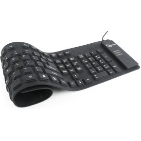 Gembird KB-109F-B Flexibel toetsenbord