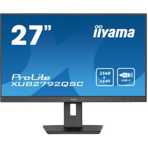 iiyama ProLite XUB2792QSC-B5 27" Quad HD USB-C IPS monitor
