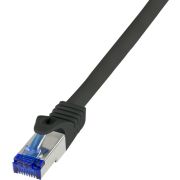 Logilink C6A143S CAT6a S/FTP 50.00m netwerkkabel Zwart
