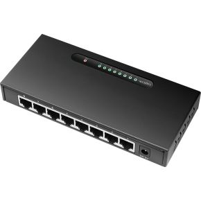 LogiLink NS0111 netwerk- Gigabit Ethernet (10/100/1000) Zwart netwerk switch