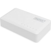 Digitus DN-80063-1 netwerk- Unmanaged Gigabit Ethernet (10/100/1000) Wit netwerk switch