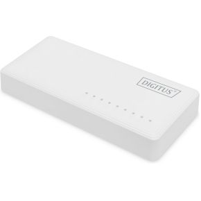 Digitus DN-80064-1 netwerk- Unmanaged Gigabit Ethernet (10/100/1000) Wit netwerk switch
