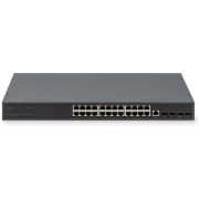 Digitus-DN-80223-netwerk-Unmanaged-L3-Gigabit-Ethernet-10-100-1000-1U-Zwart-netwerk-switch