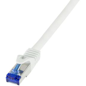 LogiLink C6A041S RJ45 USB-kabel CAT 6A S/FTP 1.50 m Wit 1 stuk(s)