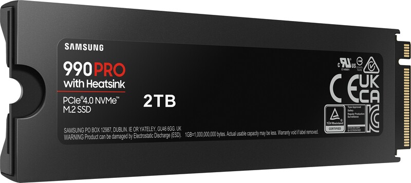 Megekko.nl - Samsung 990 PRO 2TB Heatsink M.2 SSD
