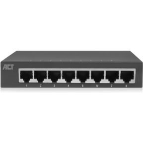ACT 8-Poorts Gigabit Ethernet Netwerk netwerk switch