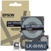 Epson-LK-5HWJ-Marineblauw-Wit