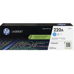 HP 220A originele LaserJet-tonercartridge, cyaan