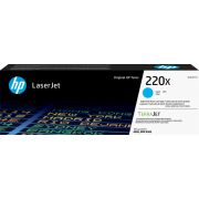 HP 220X originele LaserJet-tonercartridge, cyaan
