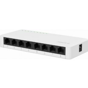 Gembird NSW-G8-01 netwerk- Unmanaged Gigabit Ethernet (10/100/1000) Wit netwerk switch