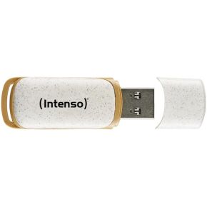 Intenso Green Line USB flash drive 128 GB USB Type-A 3.2 Gen 1 (3.1 Gen 1) Beige, Bruin