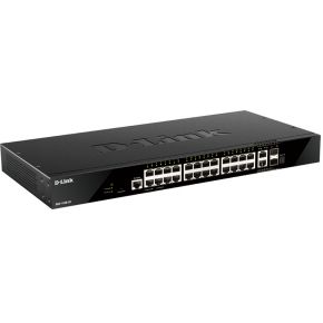 D-Link DGS-1520-28/E netwerk-switch Managed L3 10G Ethernet (100/1000/10000) 1U Zwart