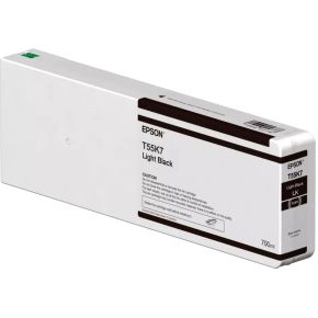 Epson T55K700 inktcartridge 1 stuk(s) Origineel Licht zwart
