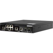 QNAP QSW-M2106PR-2S2T netwerk- Managed L2 10G Ethernet (100/1000/10000) Power over Ethernet (P netwerk switch