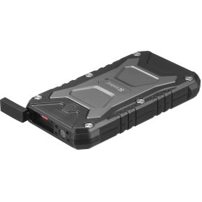 Sandberg Survivor Powerbank 10000 PD22W 10000 mAh Draadloos opladen Zwart