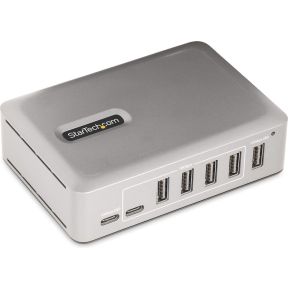 Startech StarTech.com 10G5A2CS-USB-C-HUB interface hub USB 3.2 Gen 2 (3.1 Gen 2) Type-C 10000 Mbit/s Zilver
