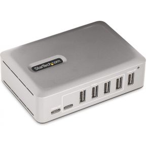 StarTech.com 10G5A2CS-USB-C-HUB interface hub USB 3.2 Gen 2 (3.1 Gen 2) Type-C 10000 Mbit/s Zilver