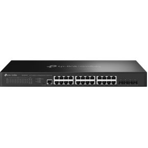 TP-Link TL-SG3428X-M2 netwerk- Managed L2+ 2.5G Ethernet (100/1000/2500) 1U Zwart netwerk switch