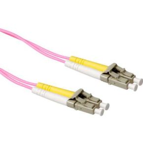 ACT RL9753 Glasvezel kabel 2.5 m LC I-V(ZN) H OM4 Violet