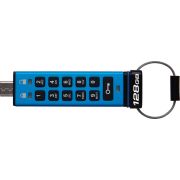 Kingston-Technology-IronKey-Keypad-200-USB-flash-drive-128-GB-USB-Type-C-3-2-Gen-1-3-1-Gen-1-Blauw