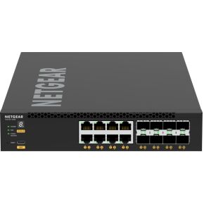 NETGEAR M4350-8X8F Managed L3 10G Ethernet (100/1000/10000) 1U Zwart netwerk switch