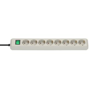 Brennenstuhl Eco-Line + Switch & 1,5 mm² Ø Cable - [1159350018]